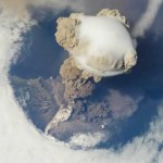Sarychev Volcano Eruption as seen from the International Space Station