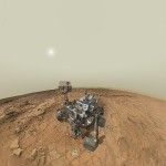 Mars Curiosity takes its Profile Pic