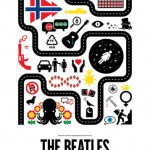 Pictogram Poster of Beatles' Songs